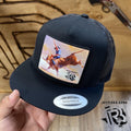 “ BUCKING BULL “ | BR CAPS BLACK/BLACK