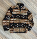 Men’s rock & roll Aztec Berber jacket rust | BM92C02292