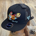 “ Adrian “ | MEN CAP FEATHER RED WHITE LOST CALF