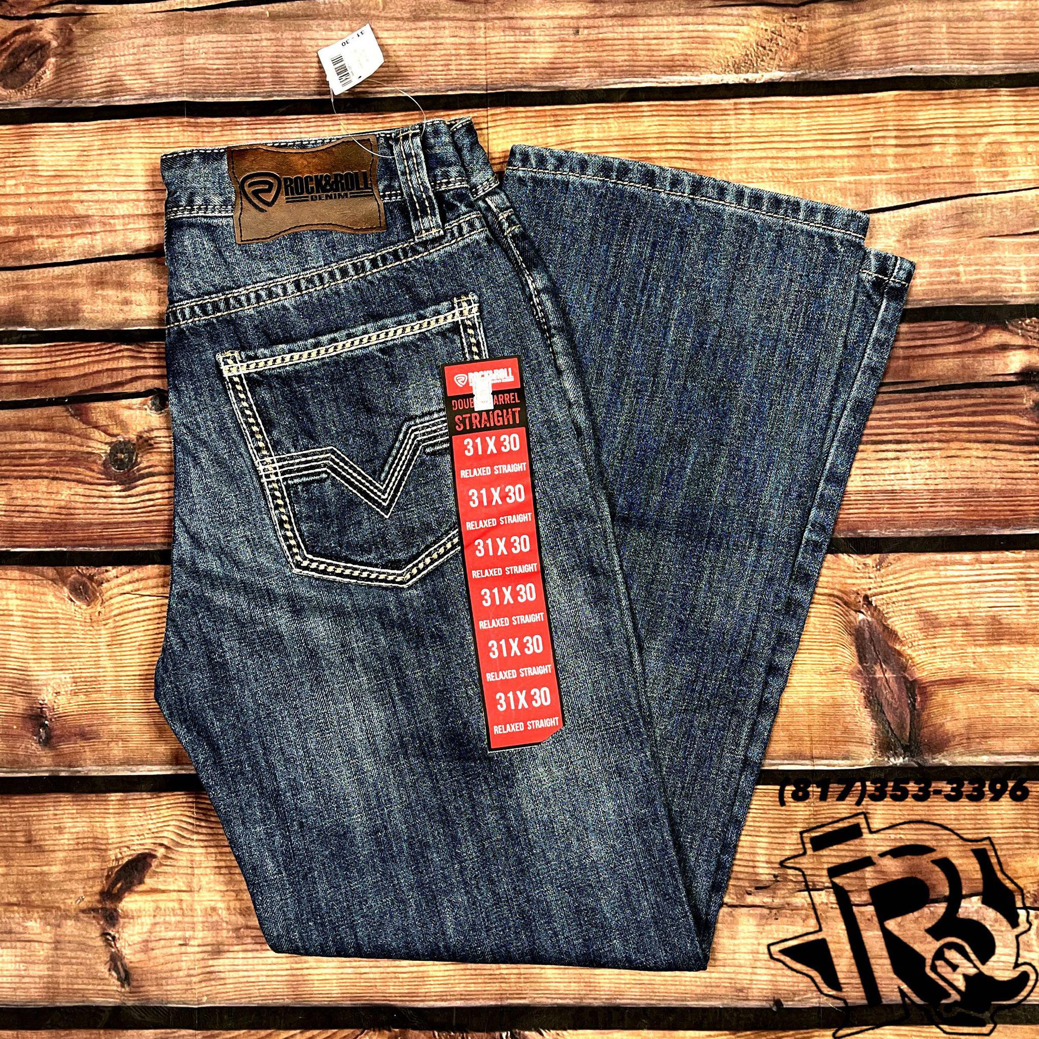 ROCK & ROLL DENIM | DOUBLE BARREL BOOTCUT MEN JEANS
