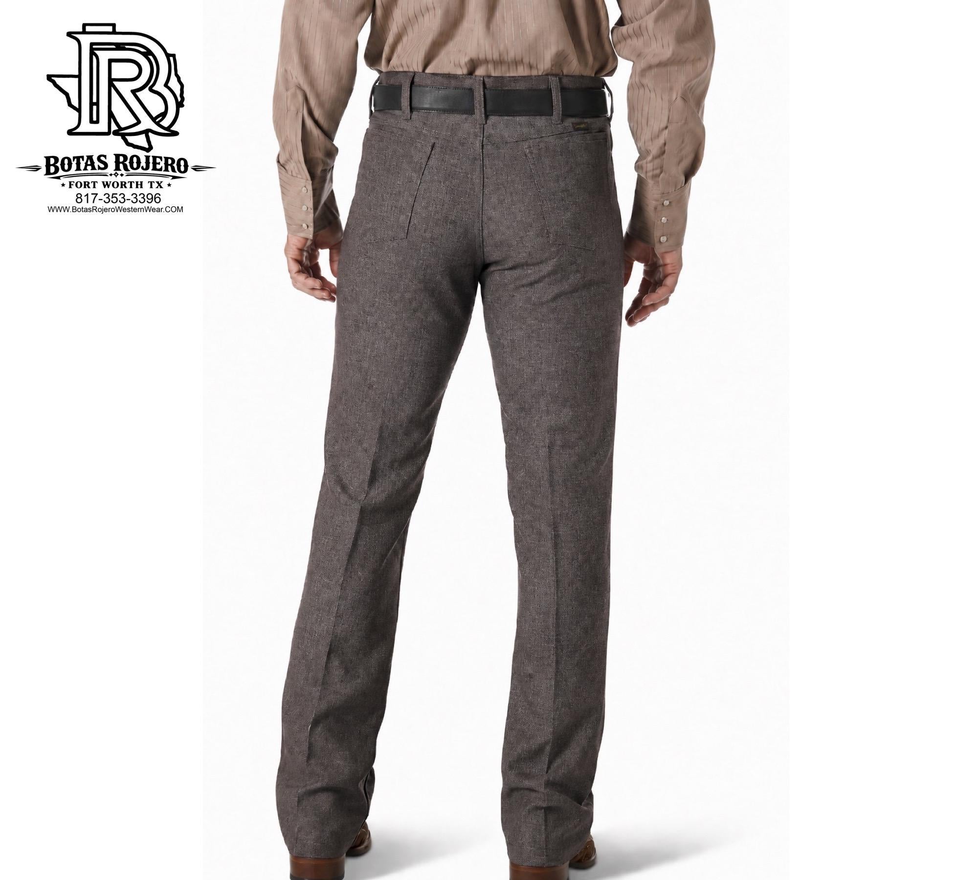 Wrangler Classic Heather Brown Western Jeans Regular Fit 82HD