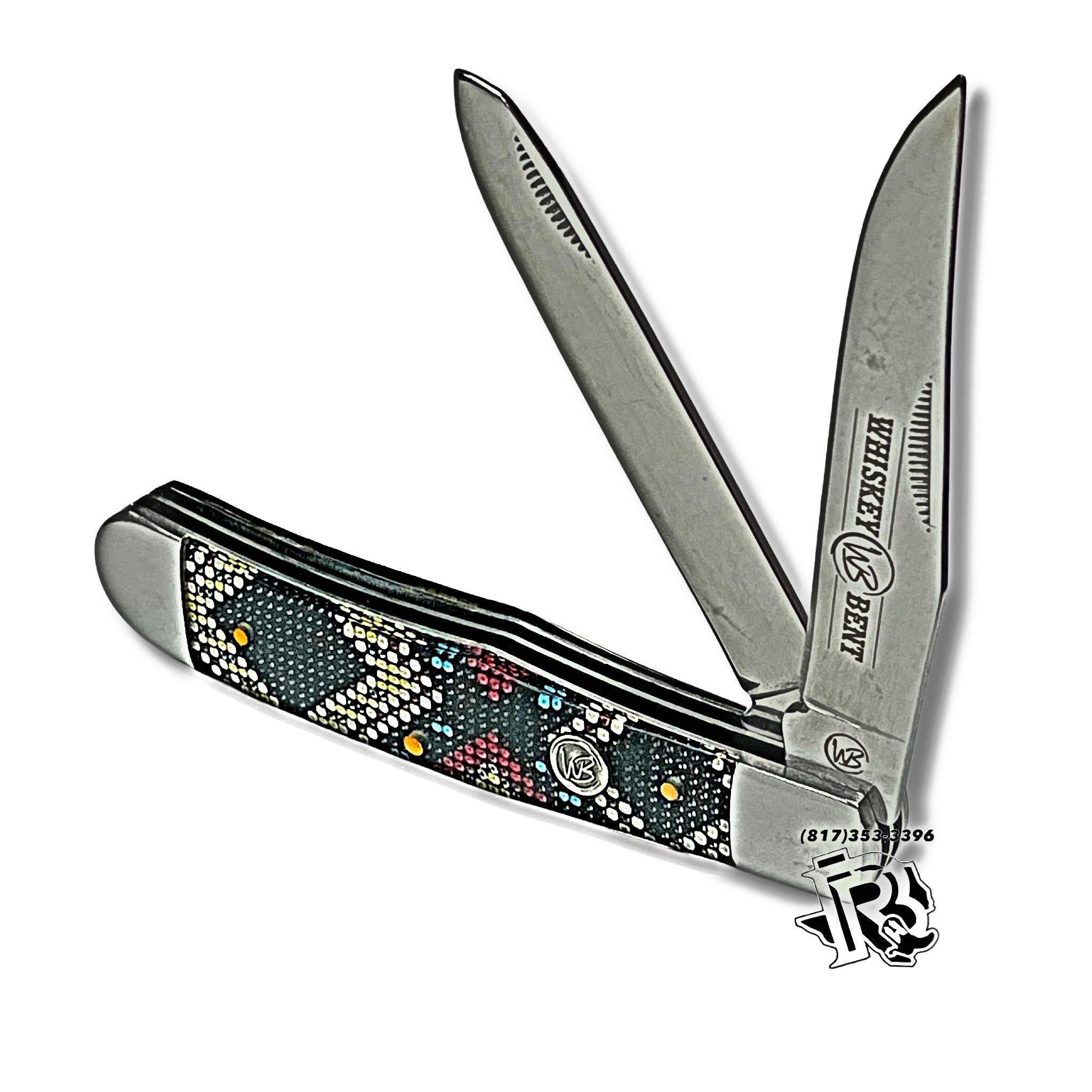 “ Angel “ | WHISKEY BENT WESTERN POCKET  KNIFE WB11-11