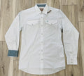 ARIAT MEN’S WRINKLE FREE BRENNON FITTED LONG SLEEVE SHIRT | 10079418