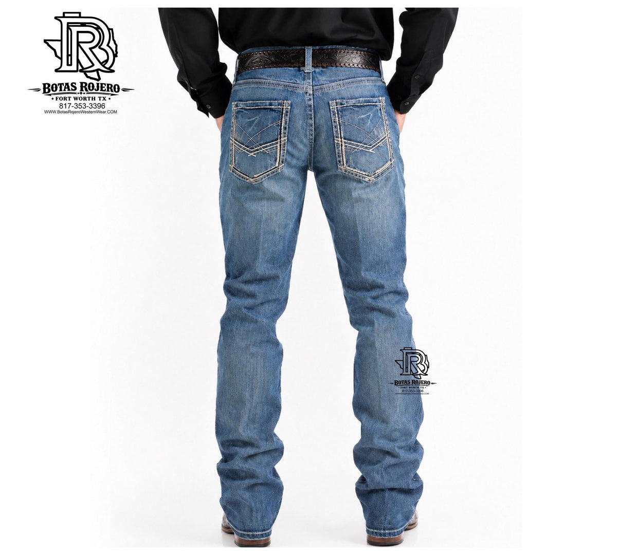 “ Kenneth ”  | STRAIGHT LEG MEN’S ARIAT WESTERN  JEANS 10012703