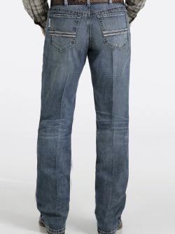 MEN'S RELAXED FIT WHITE LABEL - MEDIUM STONEWASH | MB92834045