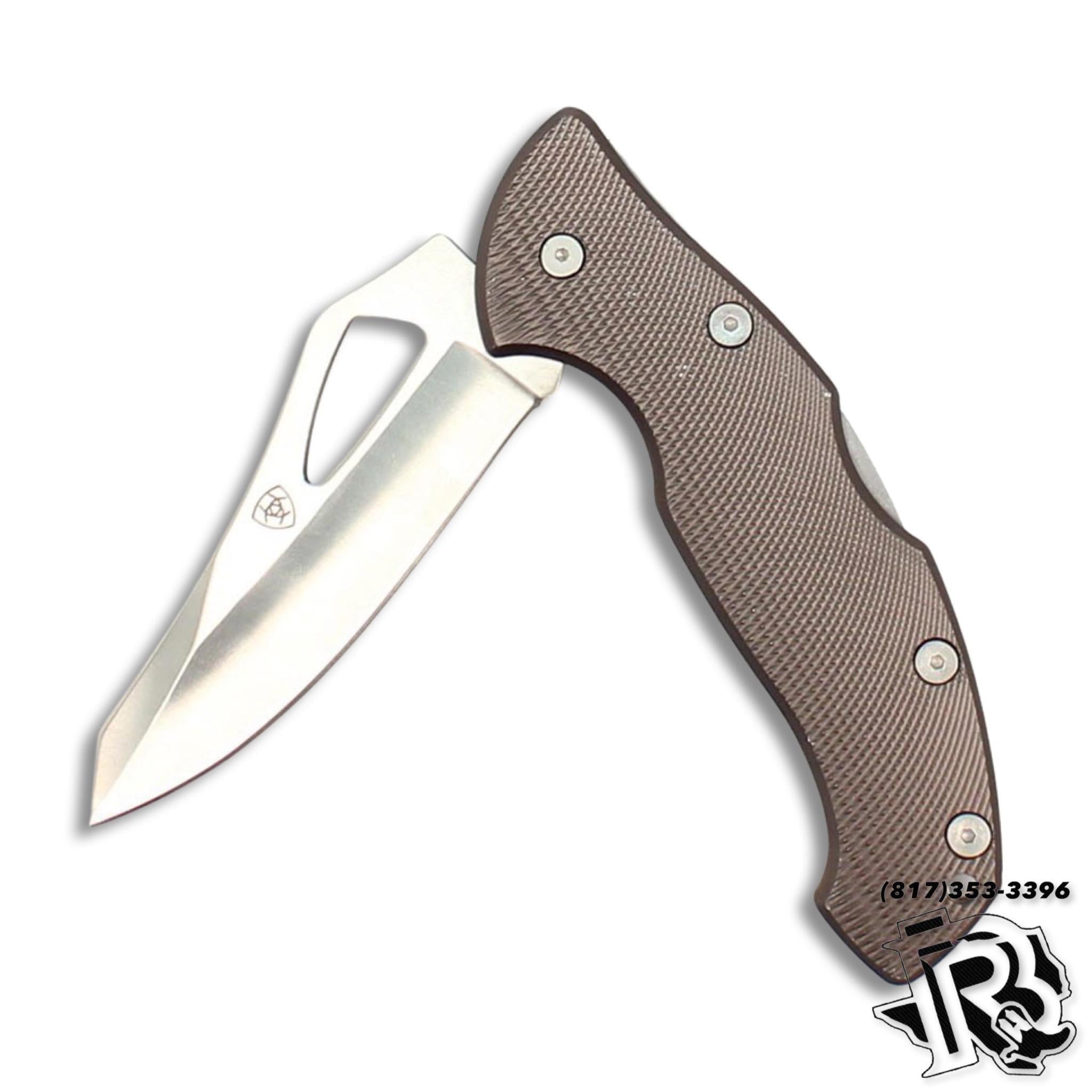 ARIAT STAINLESS STEEL POCKET KNIFE (A710010406)