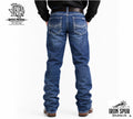 02 | STRAIGHT | DARK BLUE | IRON SPUR | MEN WESTERN JEANS