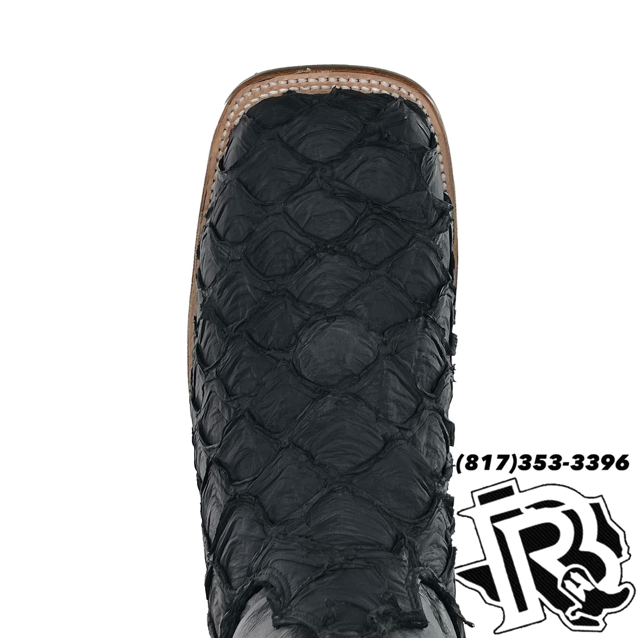 BIG BASS FISH BOOT | TONY LAMA MEN BOOTS 8260 MATTE BLACK
