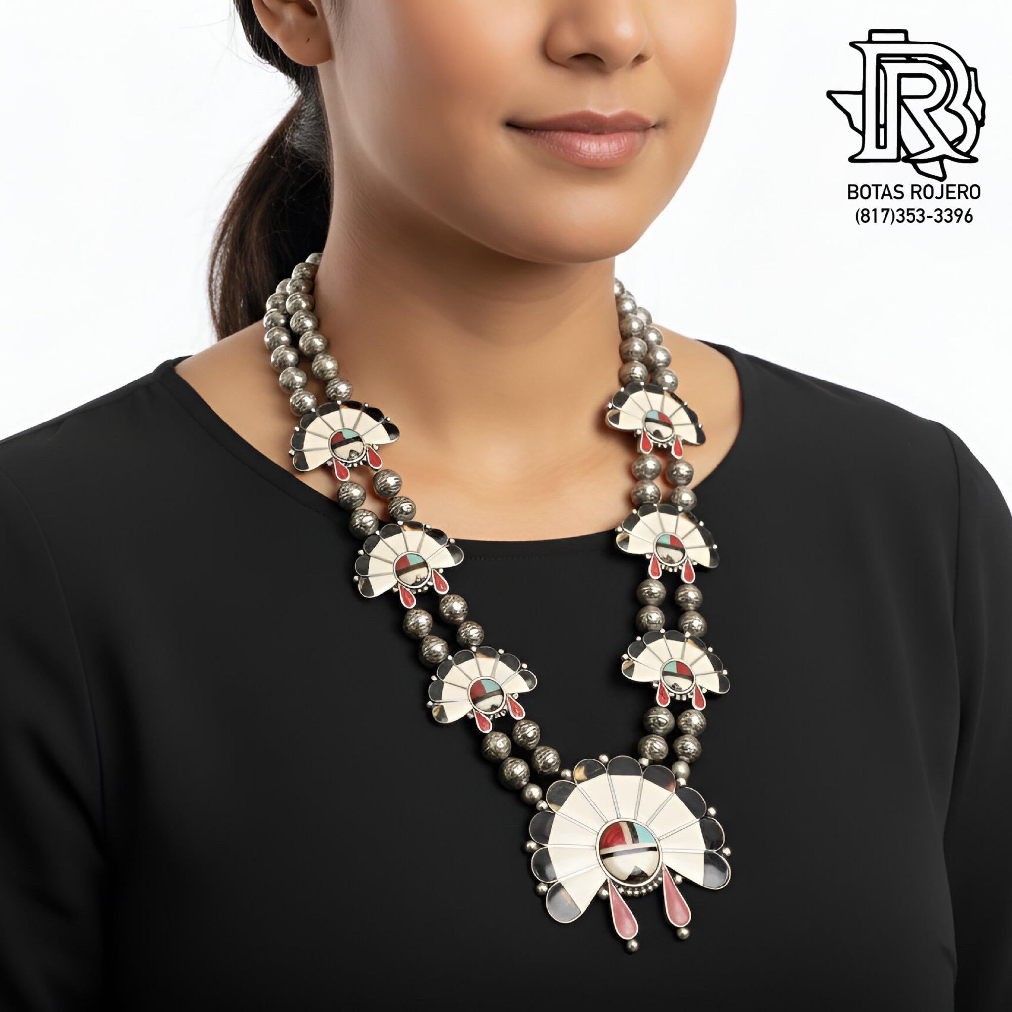 WESTERN SILVER NECKLACE