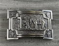 NOCONA RECTANGLE COWBOY PRAYER  BUCKLE |37405