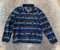 ROCK & ROLL MENS AZTEC PULLOVER BLUE  | BM91C01939