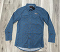 ROCK & ROLL MEN’S LONG SLEEVE AZTEC PRINTED SHIRT | BMN2S07645