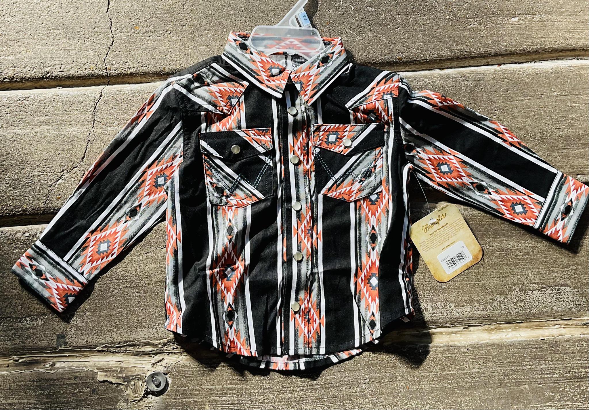 BABY AND TODDLER  WRANGLERS COWBOY SHIRT | 112322475