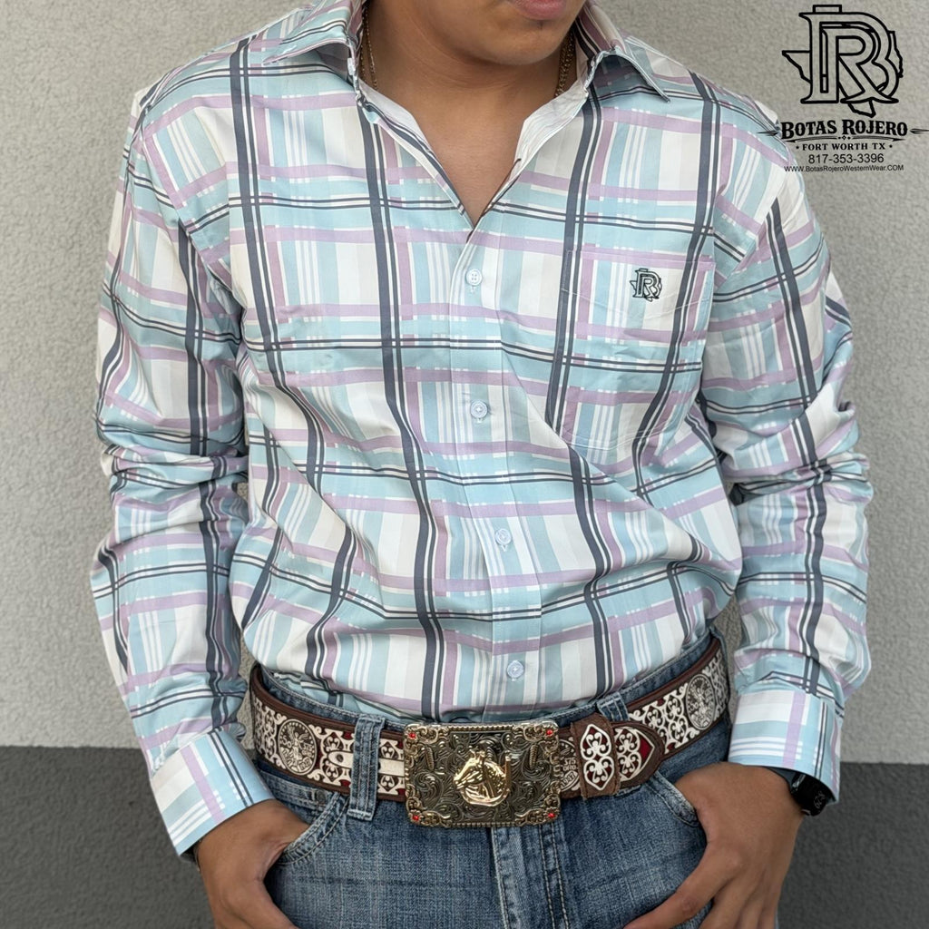 Travis| Iron Spur Men’s Western Long Sleeve  Shirt