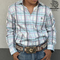 Travis| Iron Spur Men’s Western Long Sleeve  Shirt