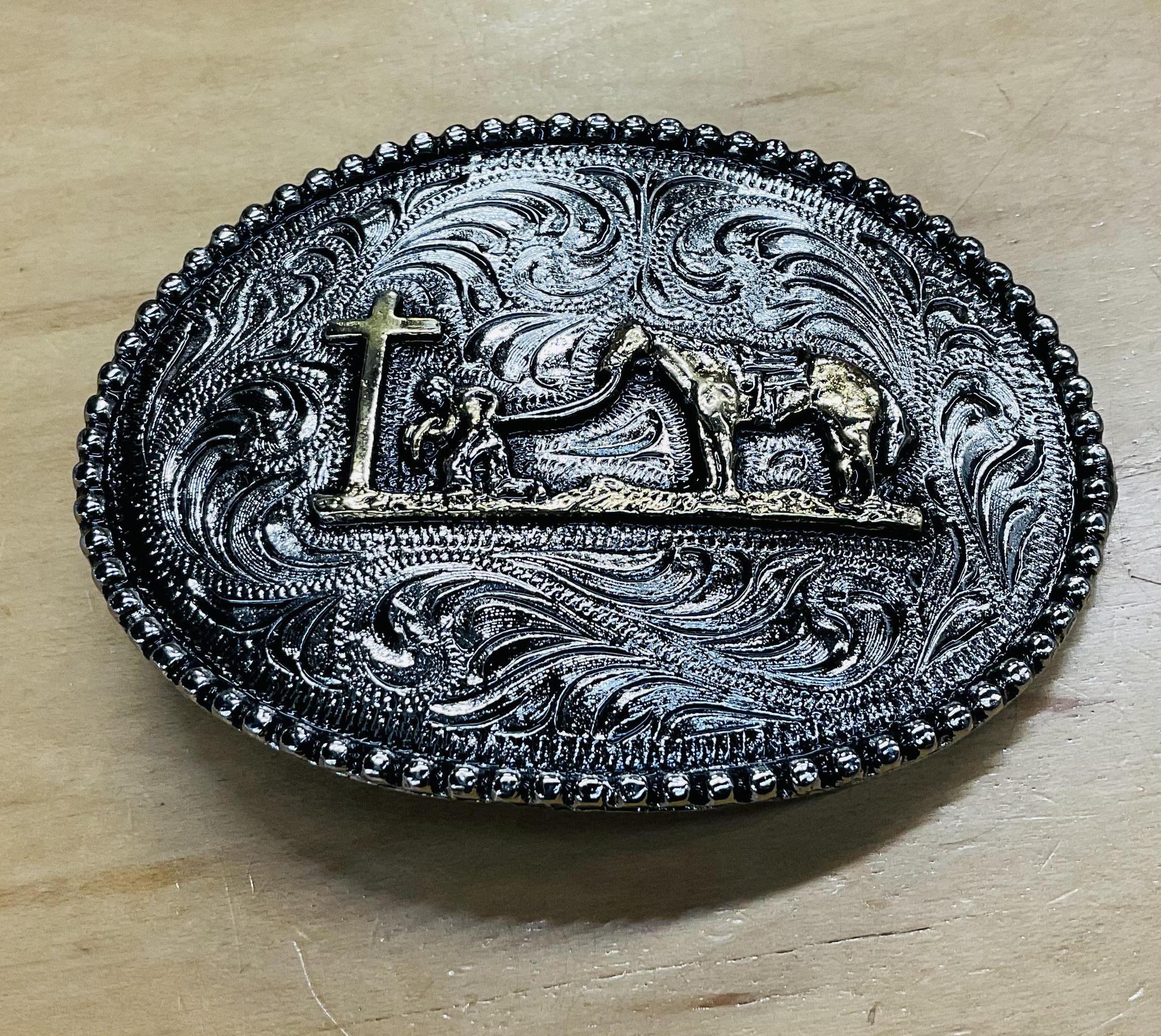 ‘’ARTHUR’’ |METAL  WESTERN COWBOY BELT BUCKLE