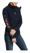 Ariat Womens New Team Navy USA Softshell Jacket - 10028257