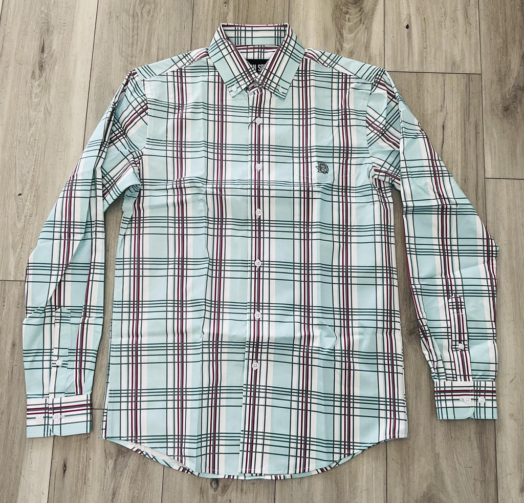 Flint | Iron Spur Men’s Western Long Sleeve  Shirt