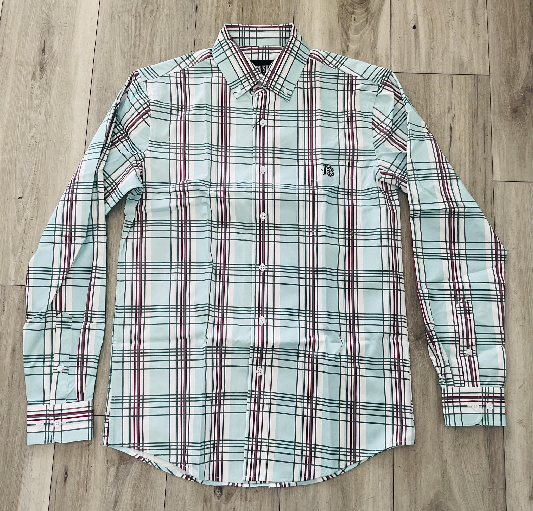 Flint | Iron Spur Men’s Western Long Sleeve  Shirt