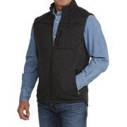 CINCH MEN'S CHARCOAL SWEATER VEST| MWV1225007