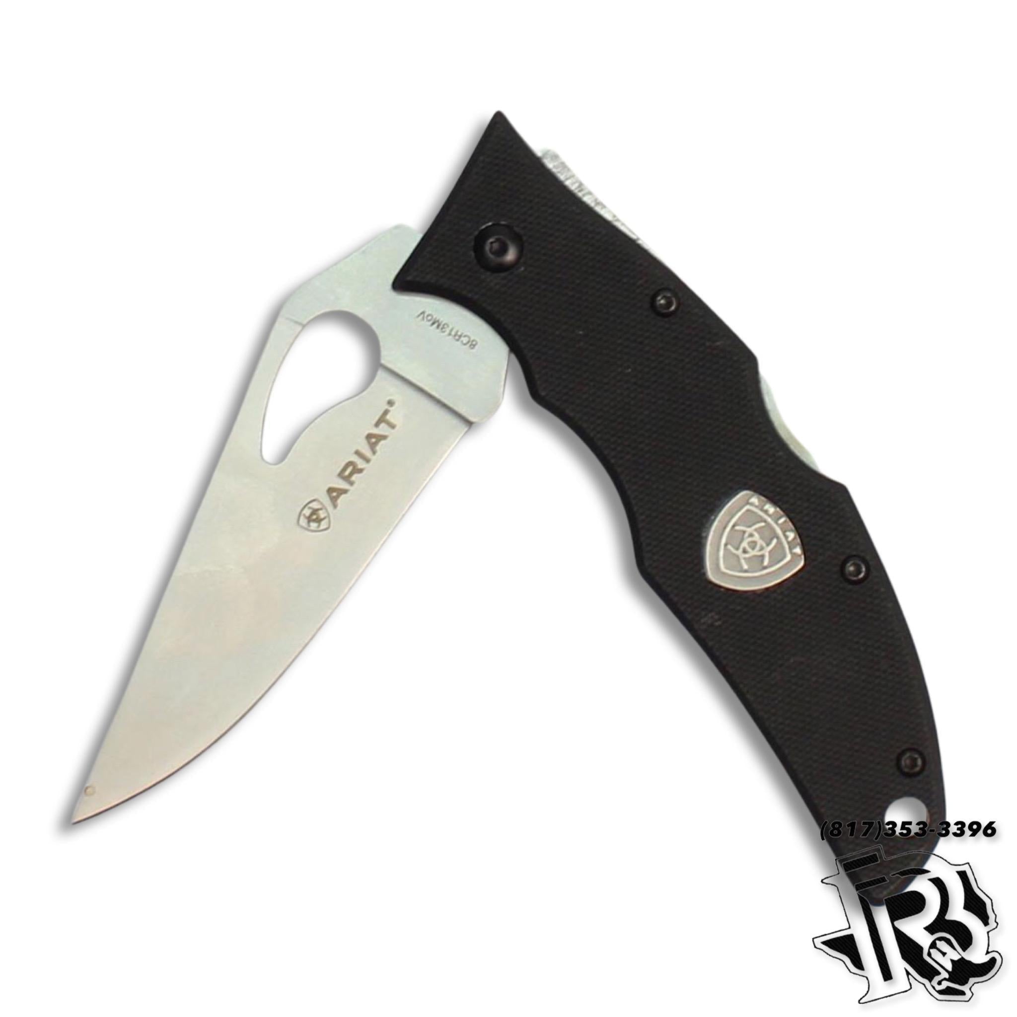 ARIAT STAINLESS STEEL POCKET KNIFE (A710010201)