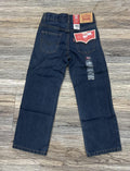 Levi's Boys' 505 Medium Wash Straight leg  Denim Jeans |8R5505