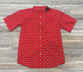 Mens Ariat Decker short sleeve  Beacon Red shirt | 10051494