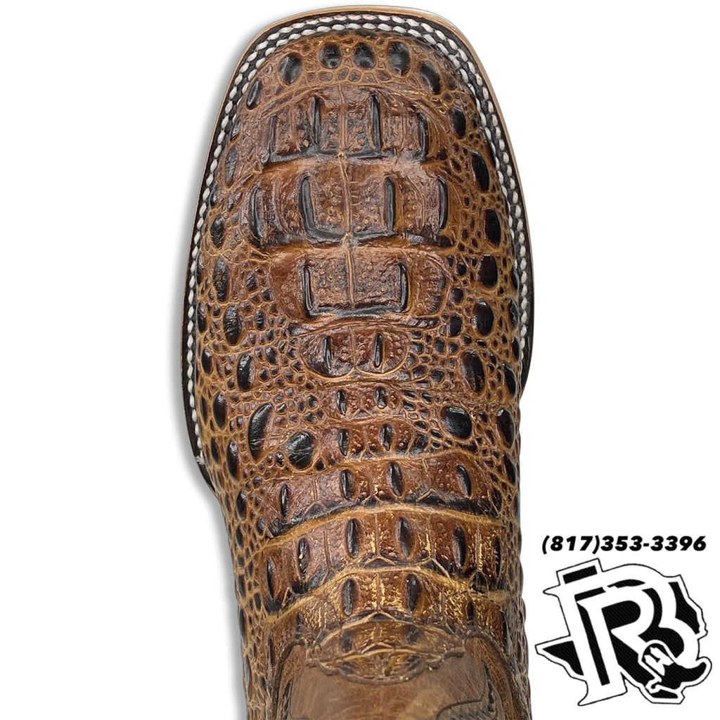 CAIMAN PRINT ORIX | MEN SQUARE TOE BOOTS