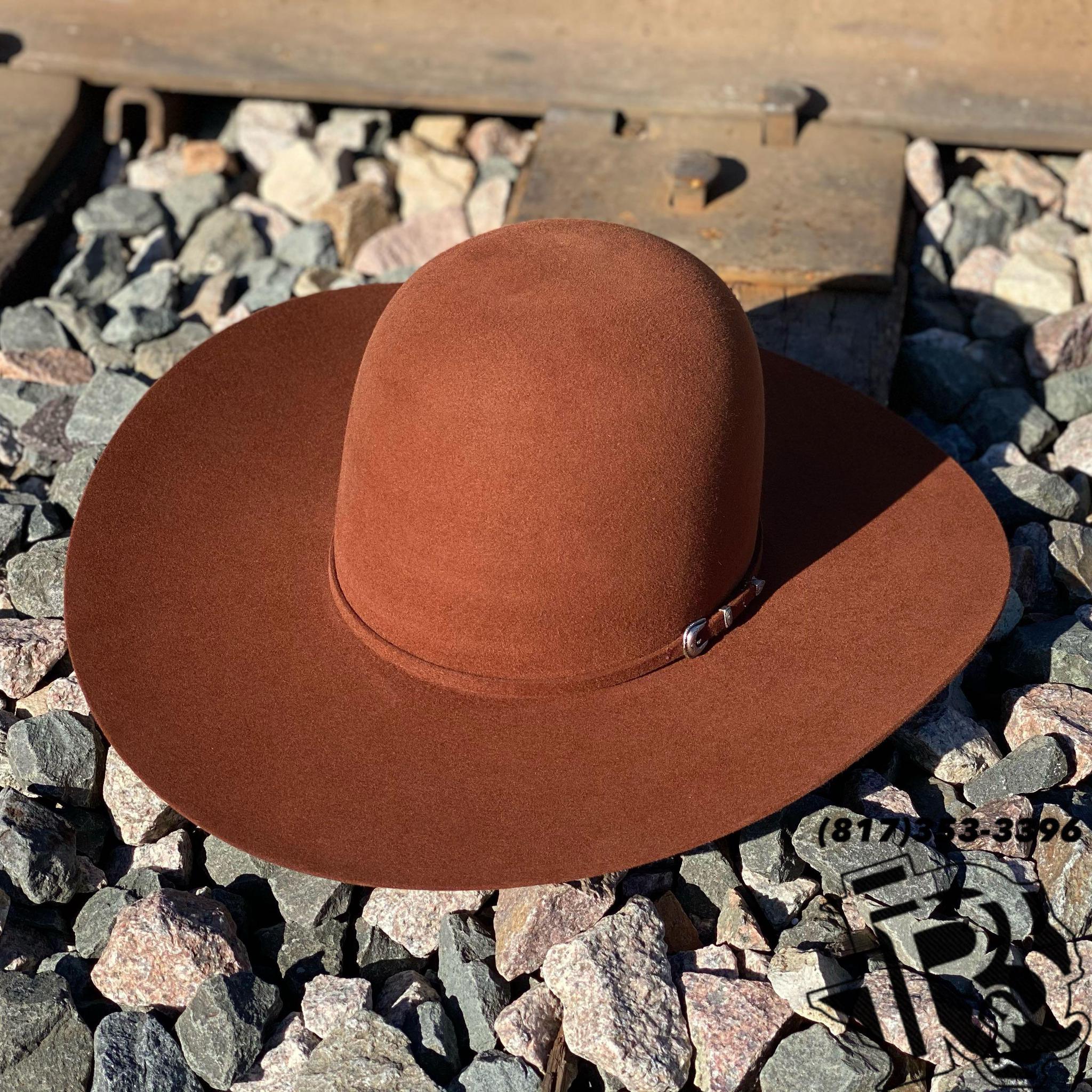7X RUST | RODEO KING FELT COWBOY HAT
