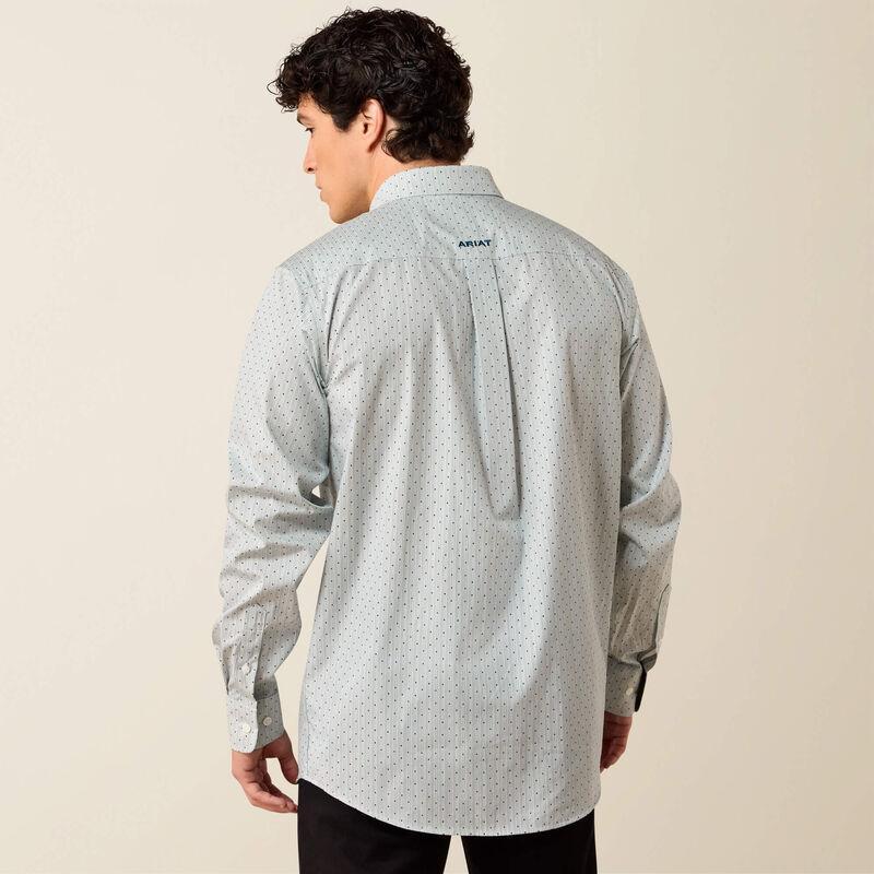ARIAT MEN’S WRINKLE FREE BRYTON FITTED LONG SLEEVE SHIRT | 10079263