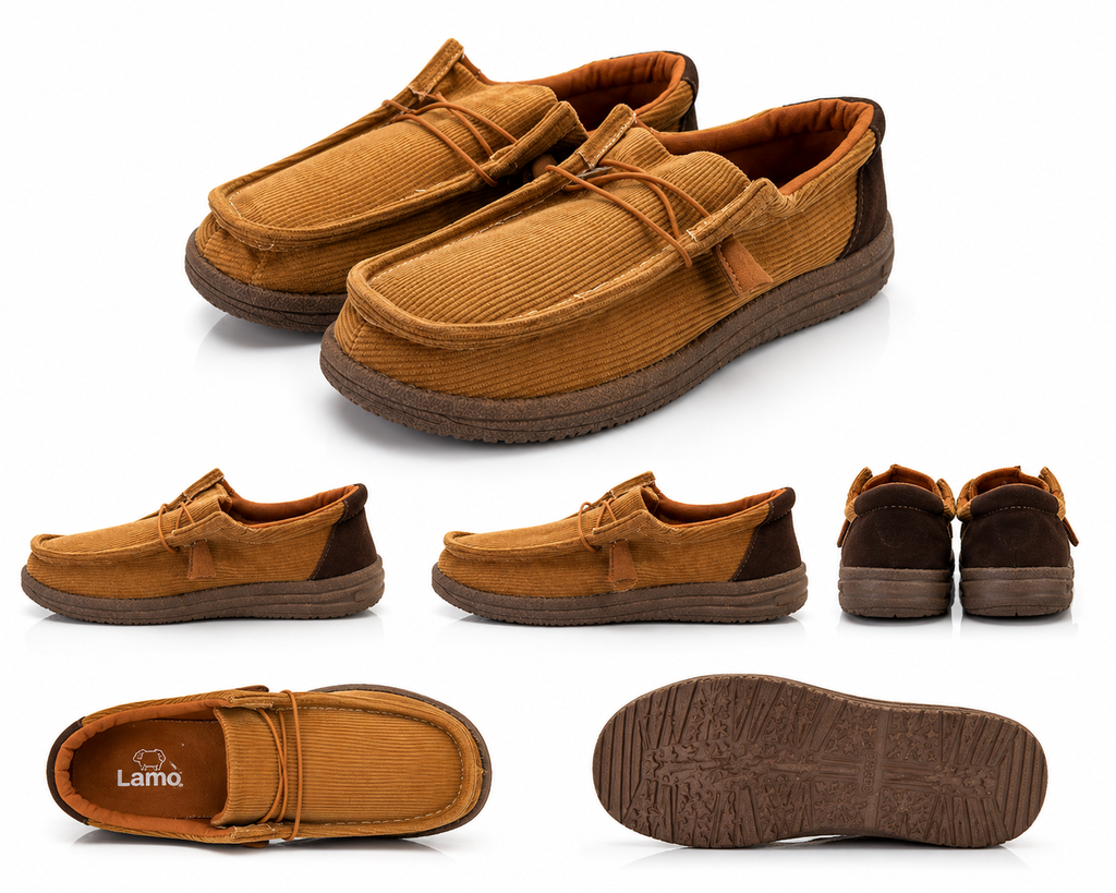 PAUL CHESTNUT CORDUROY EM2035 SHOES
