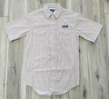 PANHANDLE MEN’S SNAP ECRU SHORT SLEEVE SHIRT |RMN3S08937