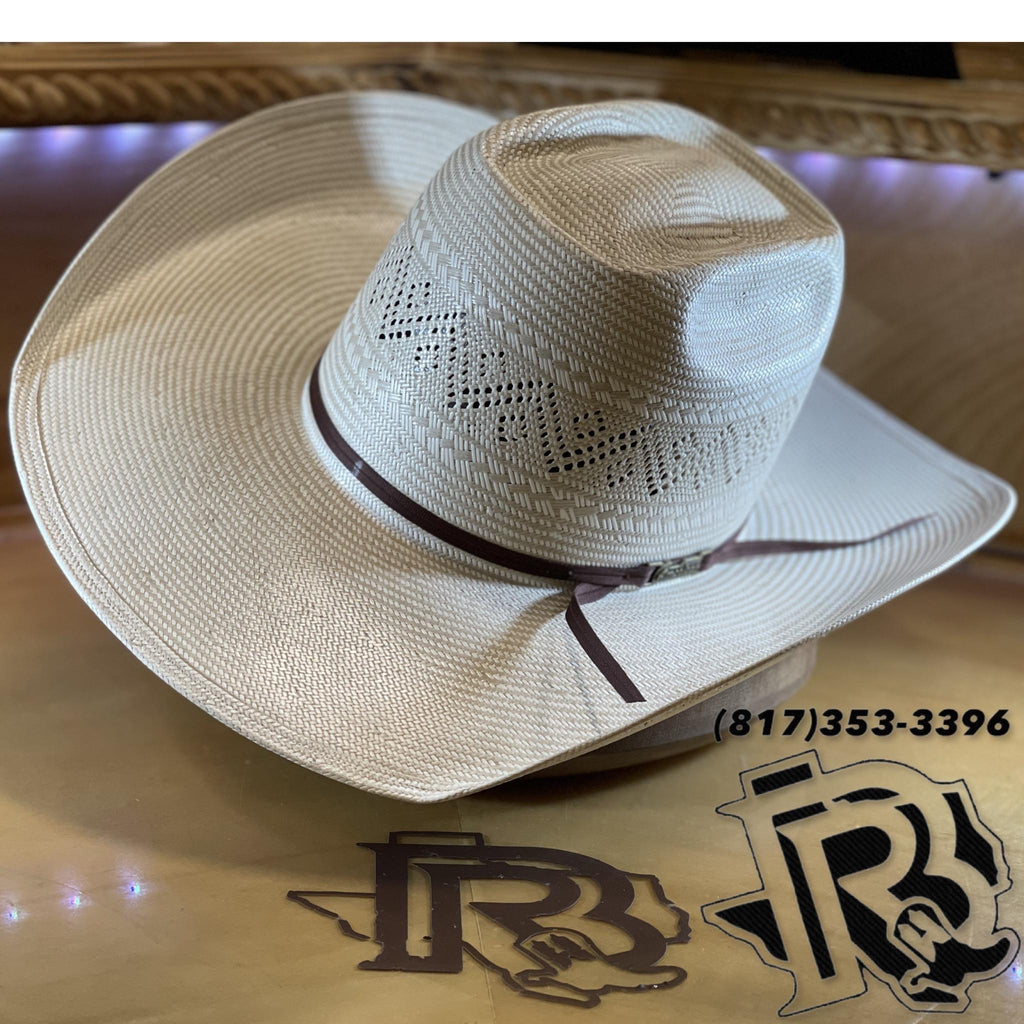 “ 6600 ” | AMERICAN HAT COWBOY  STRAW  HAT 4 1/4"