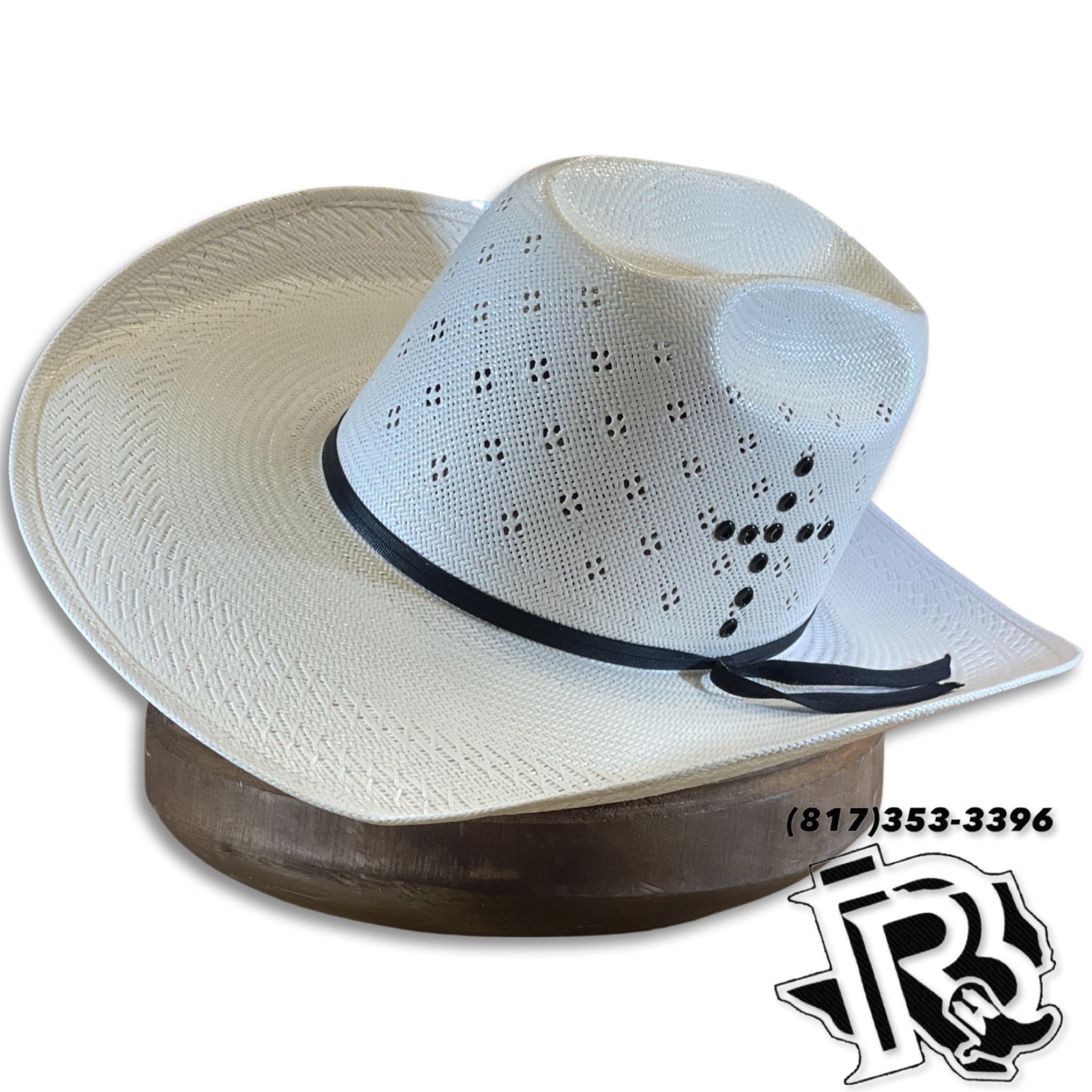 REVOLVER 20X | 4 INCH BRIM STRAW COWBOY HAT