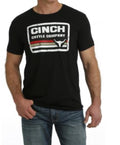 MEN'S CINCH CATTLE COMPANY TEE - BLACK | MTT1690609