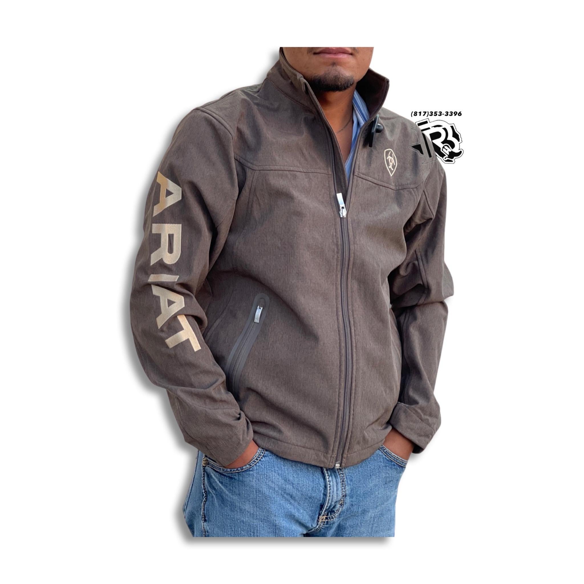 “  Patrick “ | MENS ARIAT BROWN HEATHER Softshell Jacket 10041276