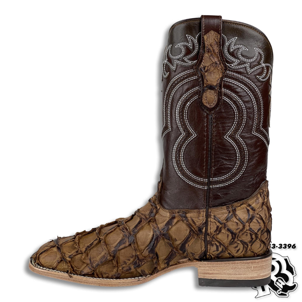 “ Clay “ | Men Western Square Toe Boots Camel Original Leather Hometown