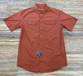 MEN’S ARIAT VENTTEK OUTBOUND SHORT SLEEVE BAKED CLAY SHIRT | 10055119