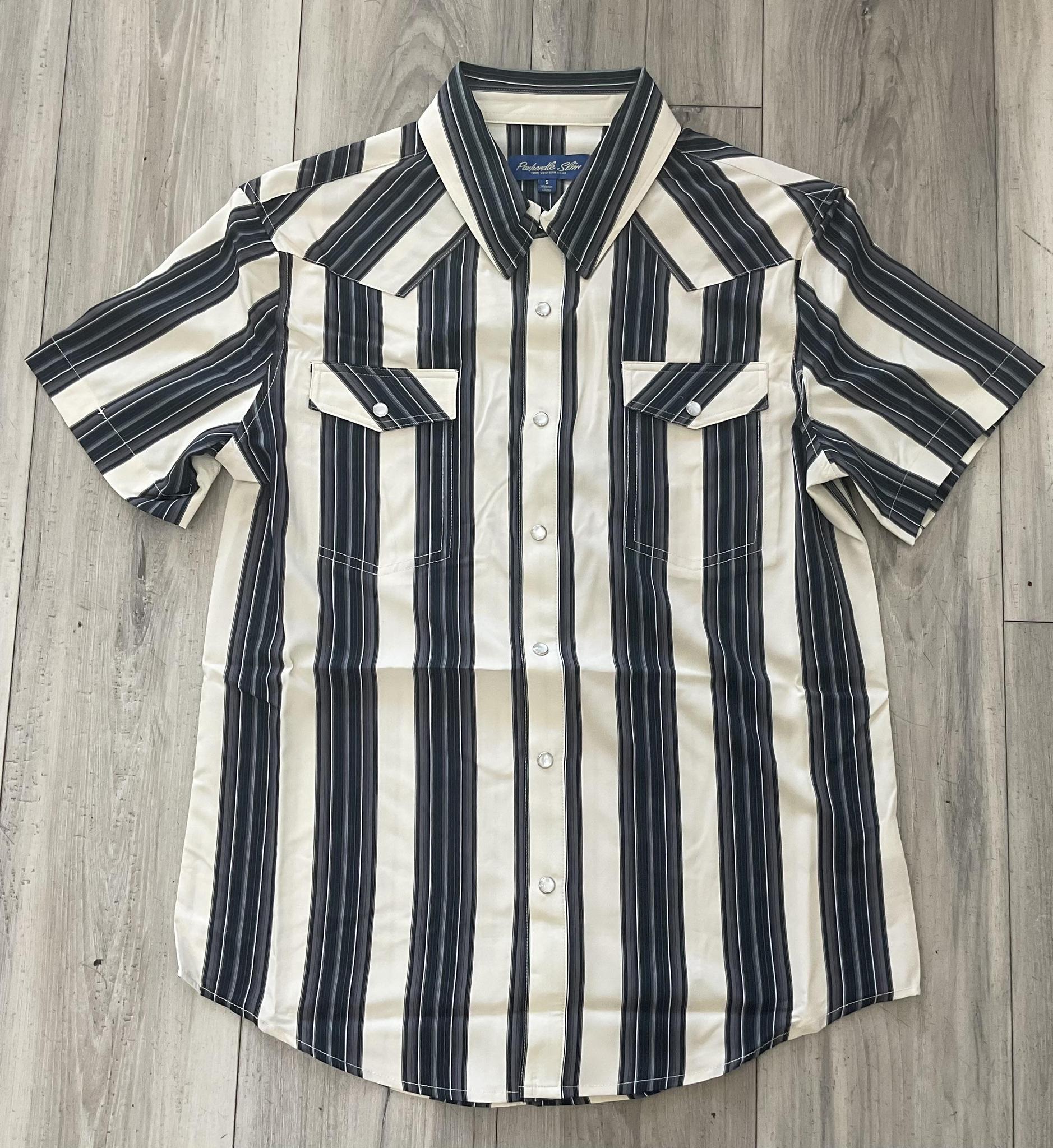 PANHANDLE MEN’S BLACK SHORT SLEEVE SHIRT | TMN3S09011