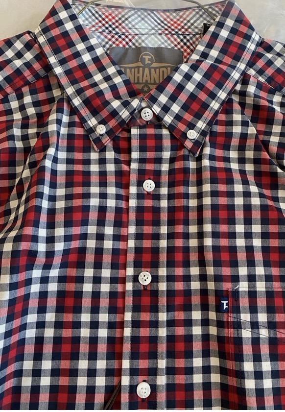 Panhandle Mens Coral Tuf Cooper Performance Western Cowboy  shirt| TCD6562
