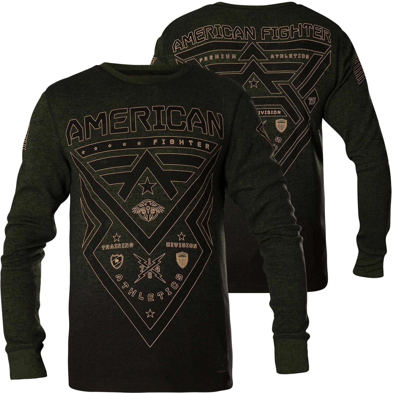 AMERICAN FIGHTER ARMY GREEN LONG SLEEVE FM7621