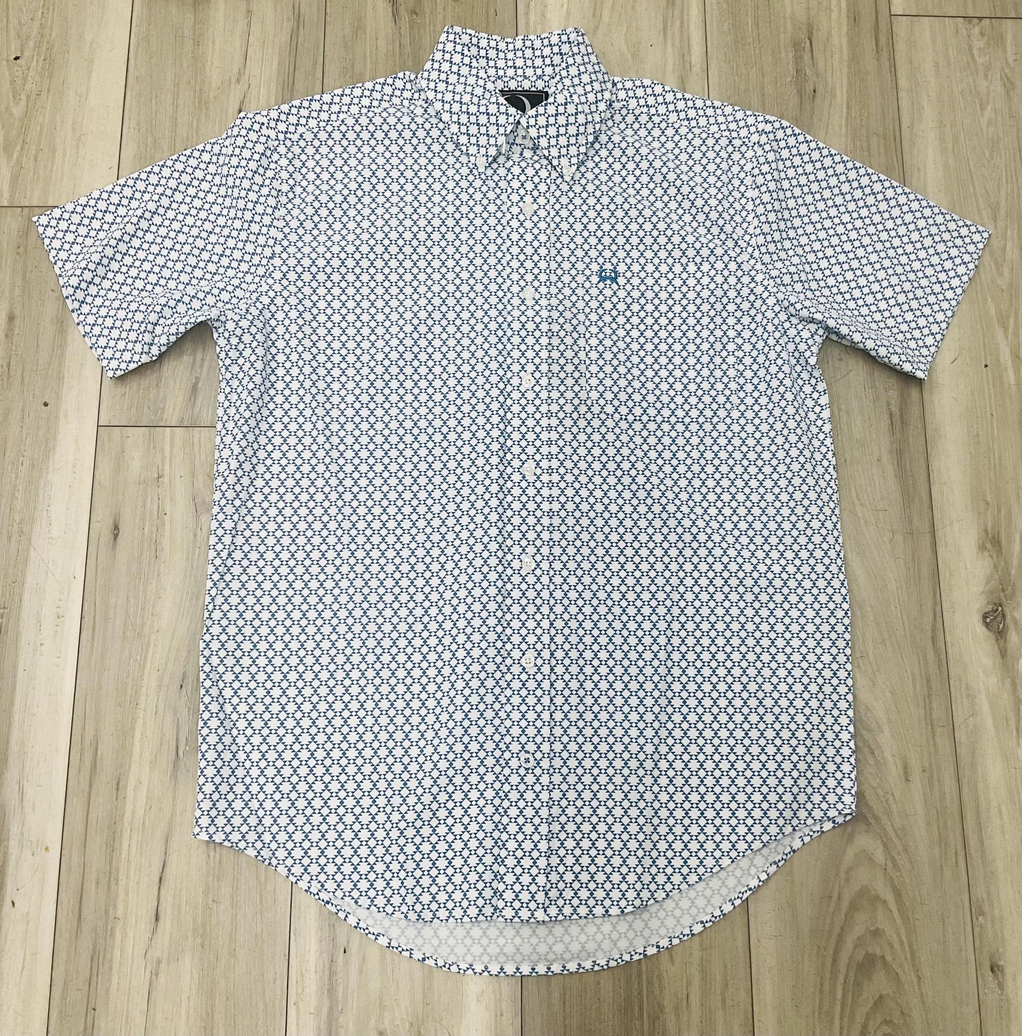CINCH MEN’S ARENAFLEX BLUE PRINT SHIRT | MTW1704170