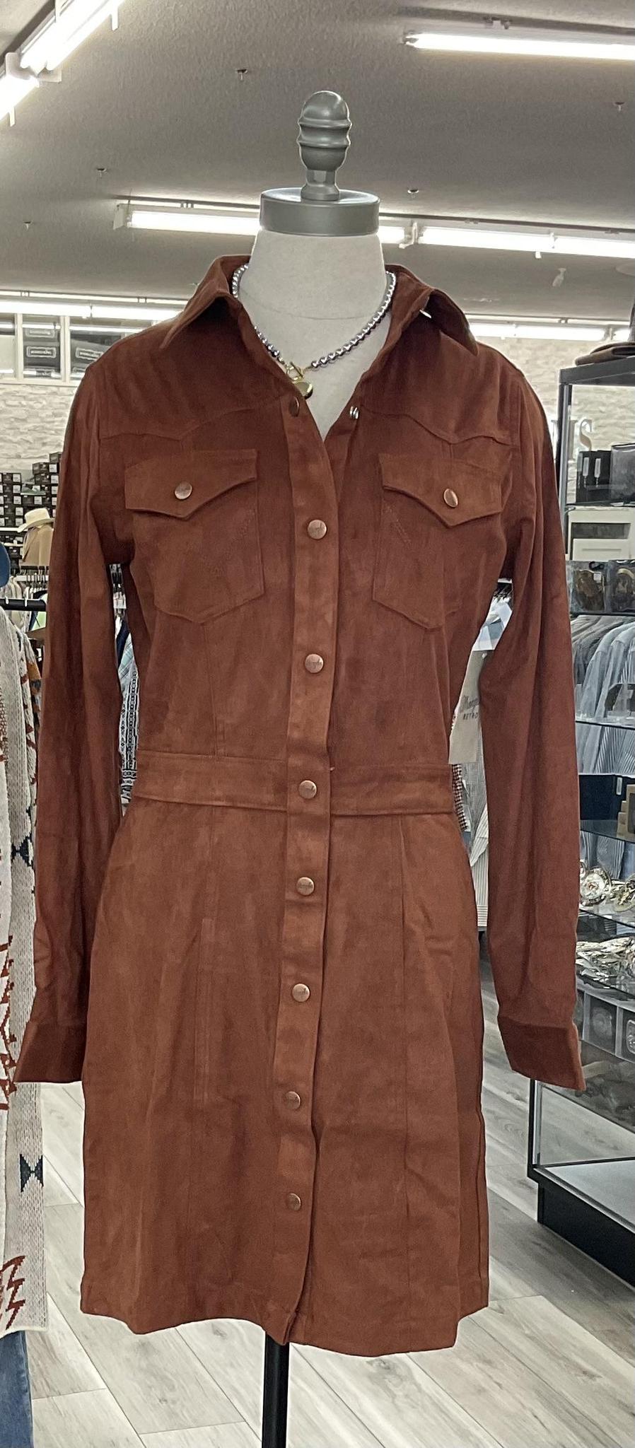 Women’s wrangler Suede Dress | 112385309
