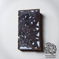 “ LIAM “ WESTERN RODEO WALLET TOOLED LEATHER HANDMADE