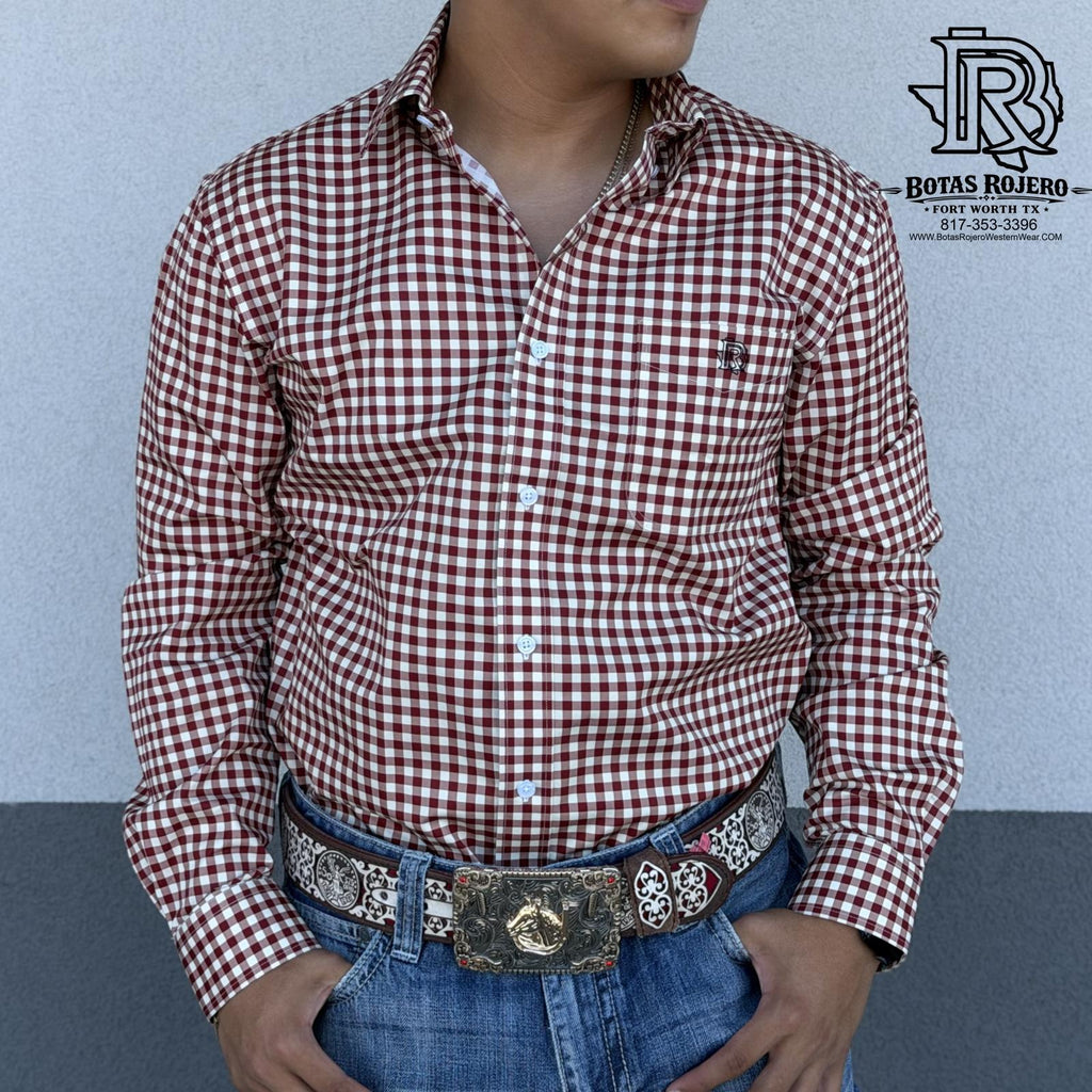 Maverick  | Iron Spur Men’s Western Long Sleeve  Shirt