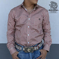 Maverick  | Iron Spur Men’s Western Long Sleeve  Shirt