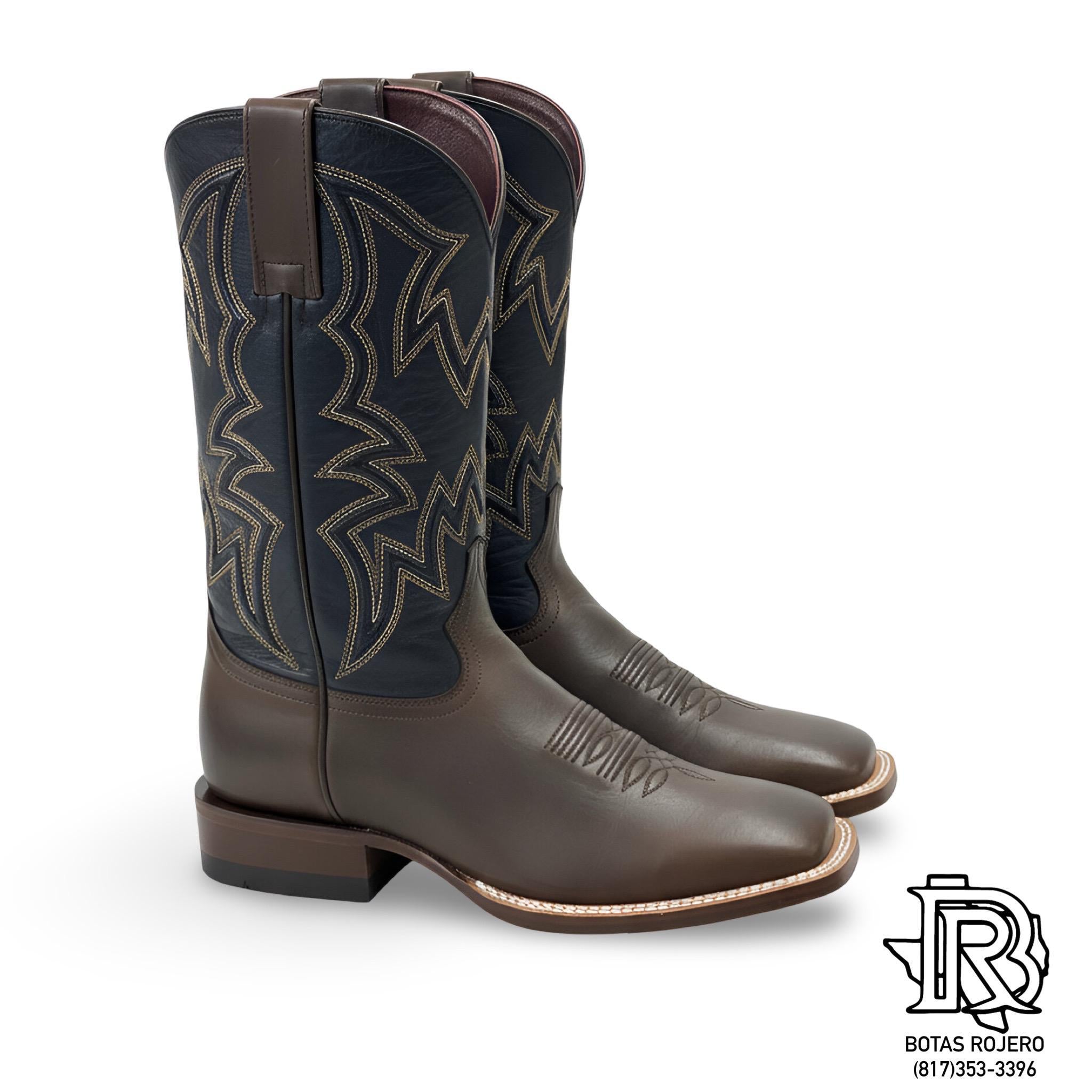 “ CASEY CHOCO “ | IRON SPUR ™️ WESTERN BOOTS SQUARE TOE