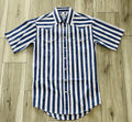 PANHANDLE MEN’S SHORT SLEEVE SNAP BLUE SHIRT | PMN3S08906