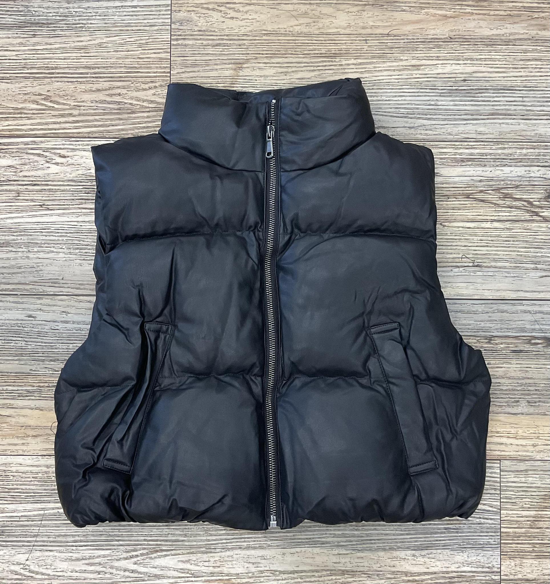 ‘’ASHLEY’’ CROPPED PUFFER VEST