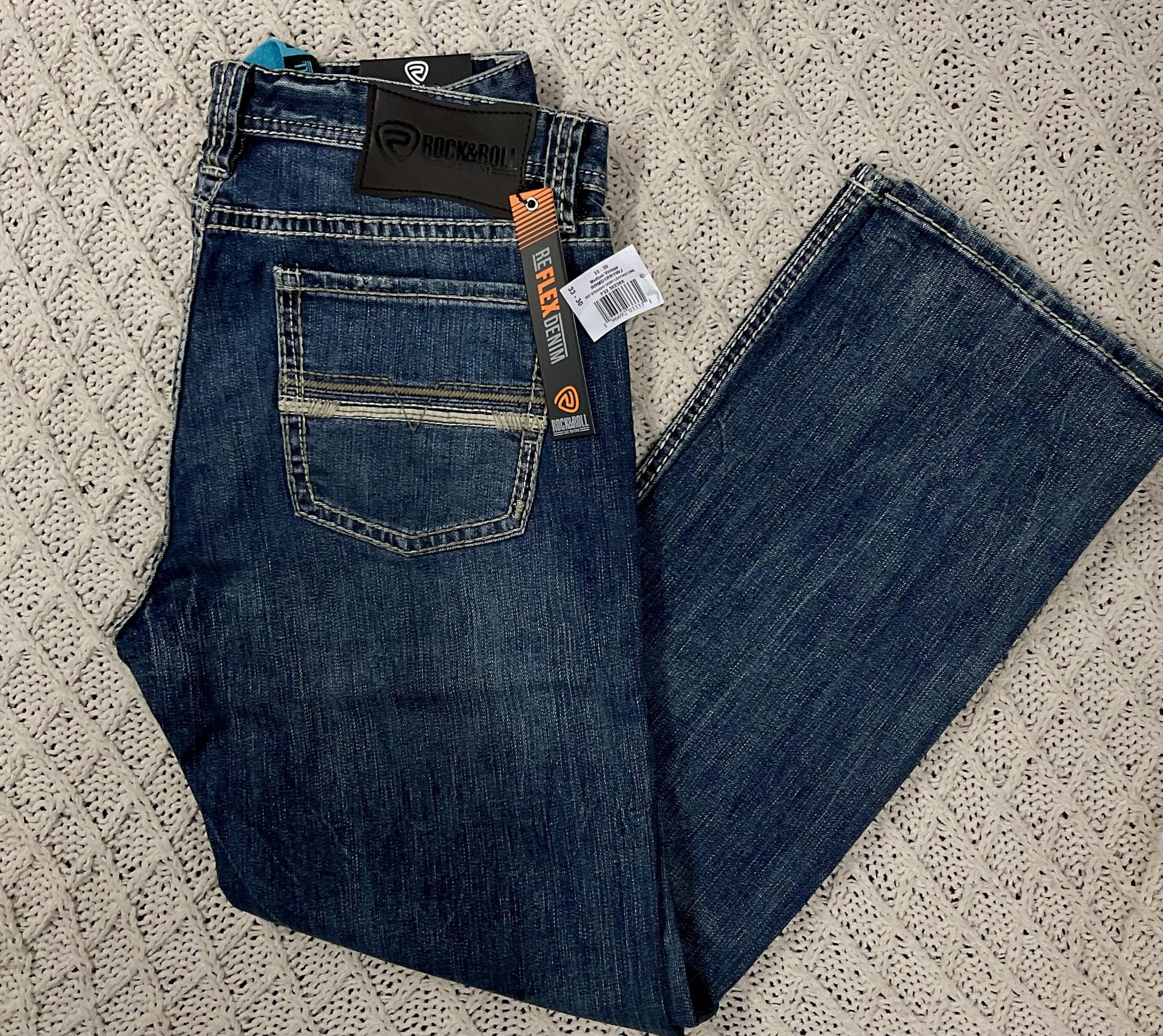 Mens Rock N Roll Jeans